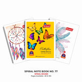 Spiral Notebook No. 77 - 80 & 160 Pages (17.0cm x 21.0cm)